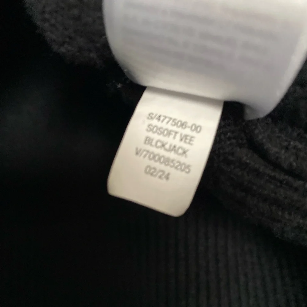 BUNDLE of (3) Old Navy Women's SoSoft V-Neck Sweaters Cream SeaGlass Black Med - Picture 10 of 16